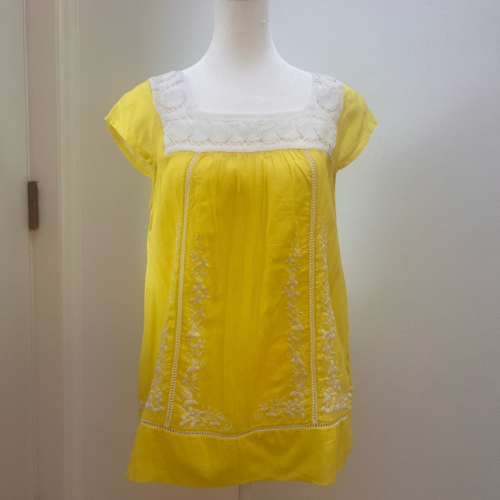 Moulinette Soeurs Yellow Top